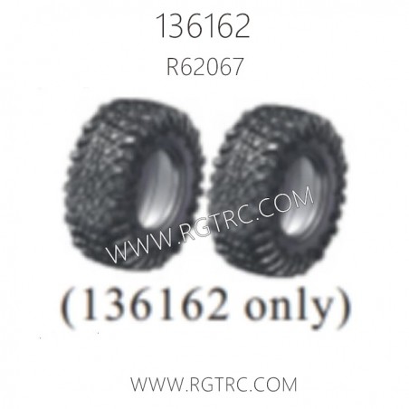 RGT 136162 Parts R62067 Tire with insert foam