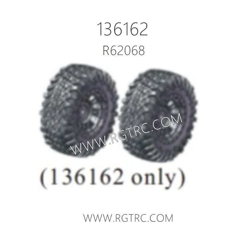 RGT 136162 Parts R62068 Premounted Tire & Wheel 136162 only