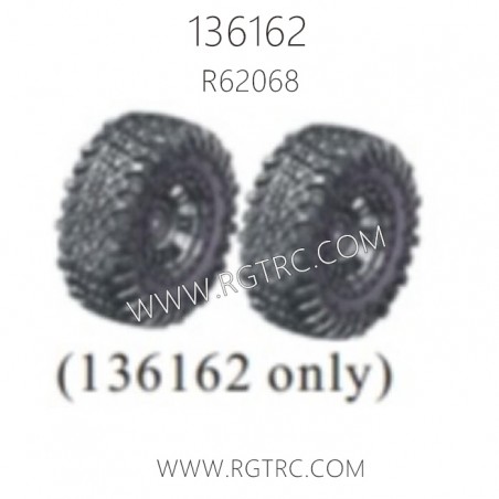 RGT 136162 Parts R62068 Premounted Tire & Wheel 136162 only