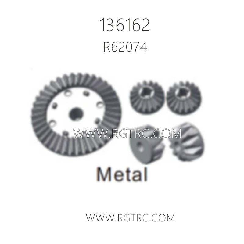 RGT 136162 Parts R62074 Powder Metal Transmission Gear Set 38T+17T+10T