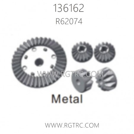 RGT 136162 Parts R62074 Powder Metal Transmission Gear Set 38T+17T+10T