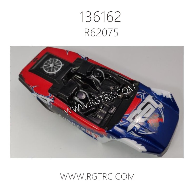 RGT 136162 Parts R62075 R62076 Silk Print PVC Body shell
