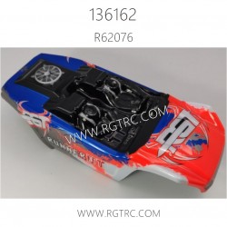 RGT 136162 Parts R62075 R62076 Silk Print PVC Body shell Red