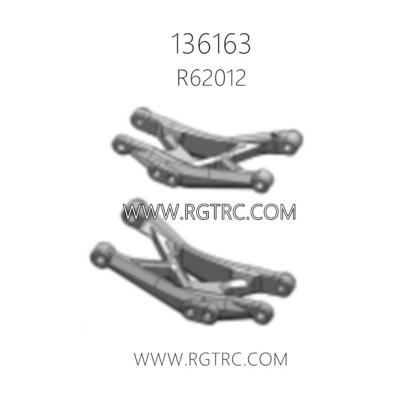 RGT 136163 Terminator RC Car Parts R62012 Front Lower Suspension Arm L R