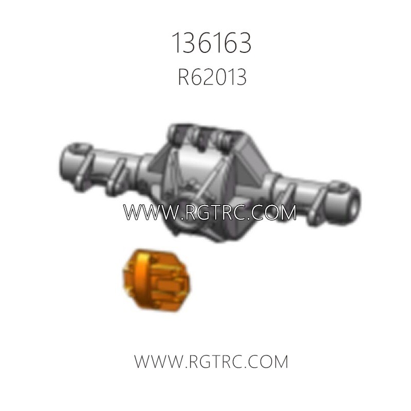 RGT 136163 Terminator Parts R62013 Rear Axle Gear Box Gear Cover