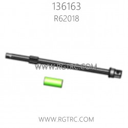 RGT 136163 Terminator Parts R62018 Central Main Drive Shaft With Shaft Brushing