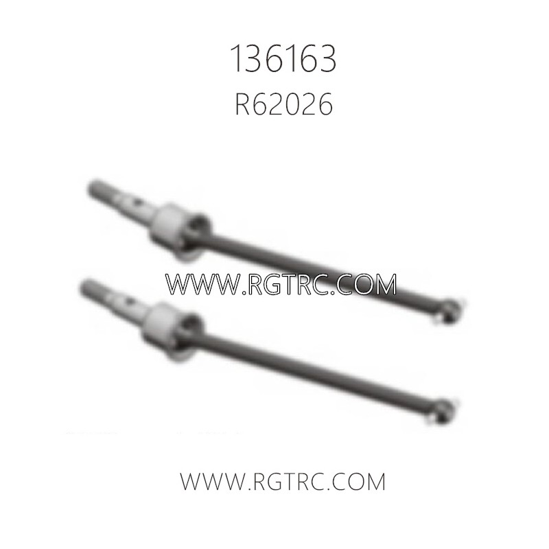 RGT 136163 Terminator Parts R62026 Front CVD Drive Shaft