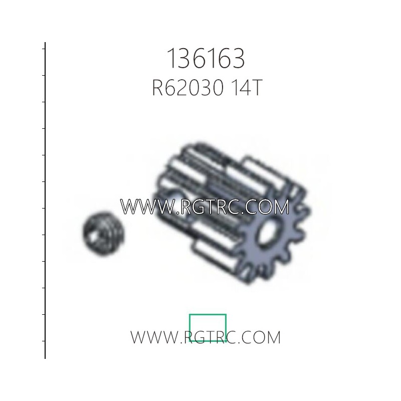 RGT 136163 Parts R62030 Pinion Gear 14T