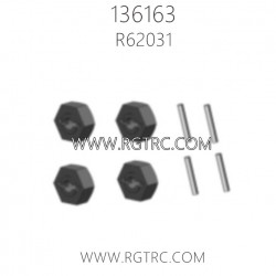 RGT 136163 Parts R62031 Wheel Hex Pins 1.5x10mm