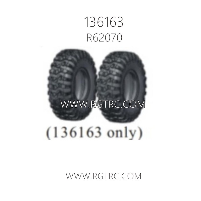 RGT 136163 Parts R62070 Tire with insert foam 136163 only