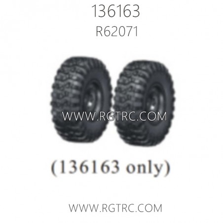 RGT 136163 Parts R62071 Premounted Tire & Wheel 136163 only