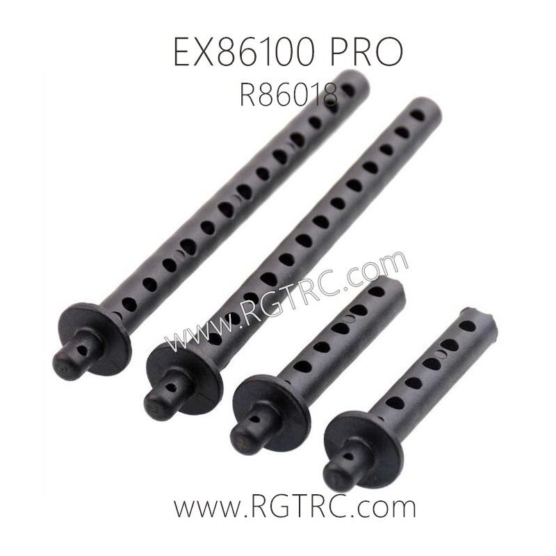 RGT EX86100 PRO Parts Body Post Rear and Front R86018