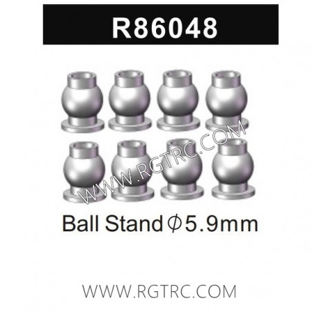 RGT EX86190 Parts R86048 Ball Stand 5.9mm