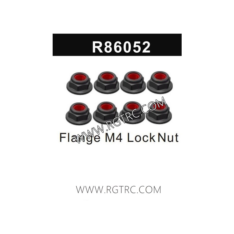 RGT EX86190 Parts R86052 Flange M4 Lock Nut