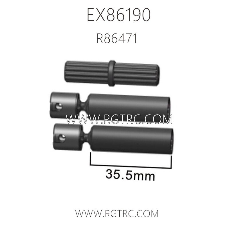 RGT EX86190 Parts R86471 Front Drive Shaft