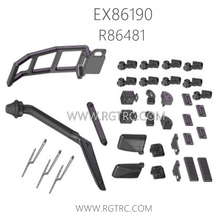 RGT EX86190 Parts R86481 Body Assembled Parts