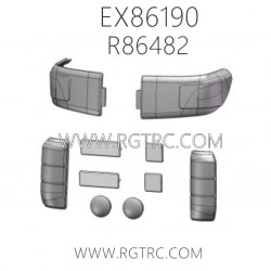 RGT EX86190 Parts R86482 Lamp Chimney Clear