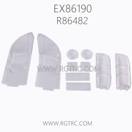 RGT EX86190 RC Car Parts R86482 Lamp Chimney Clear