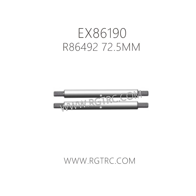 RGT EX86190 Parts R86492 Link Shaft 72.5mm