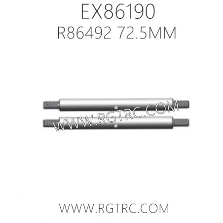 RGT EX86190 Parts R86492 Link Shaft 72.5mm