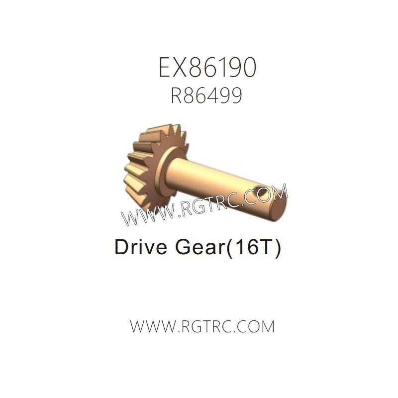 RGT EX86190 RC Crawler Parts R86499 Drive Gear 16T
