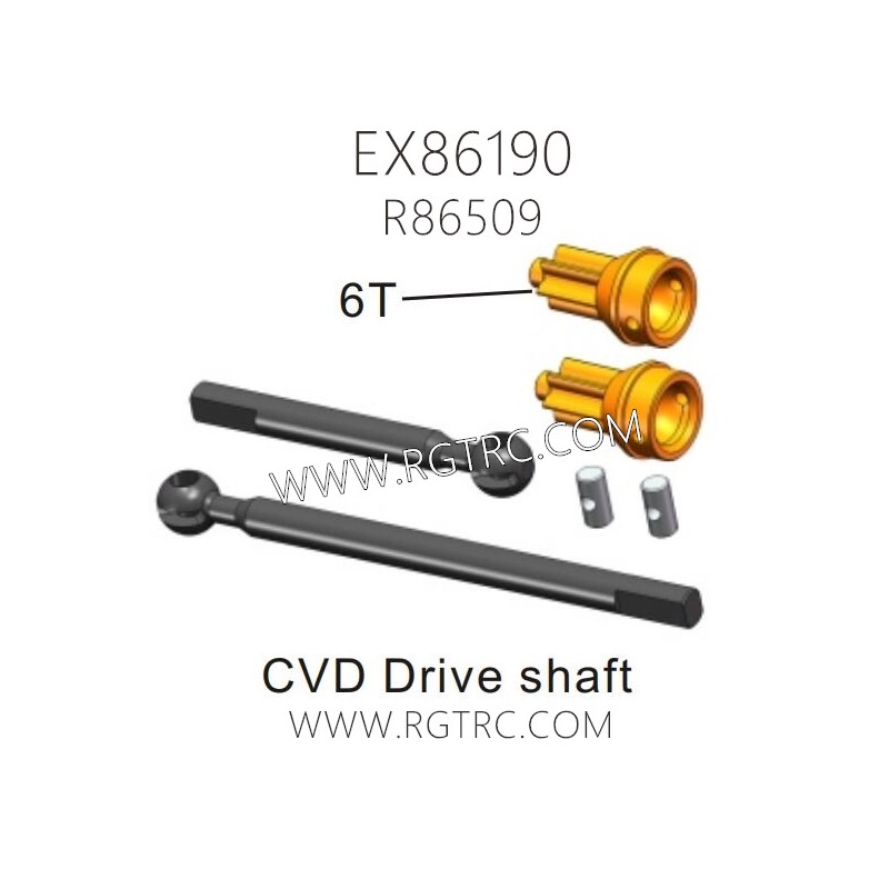 RGT EX86190 RC Crawler Parts R86509 CVD Drive Shaft