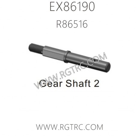 RGT EX86190 1/10 RC Crawler Parts R86516 Gear Shaft 2