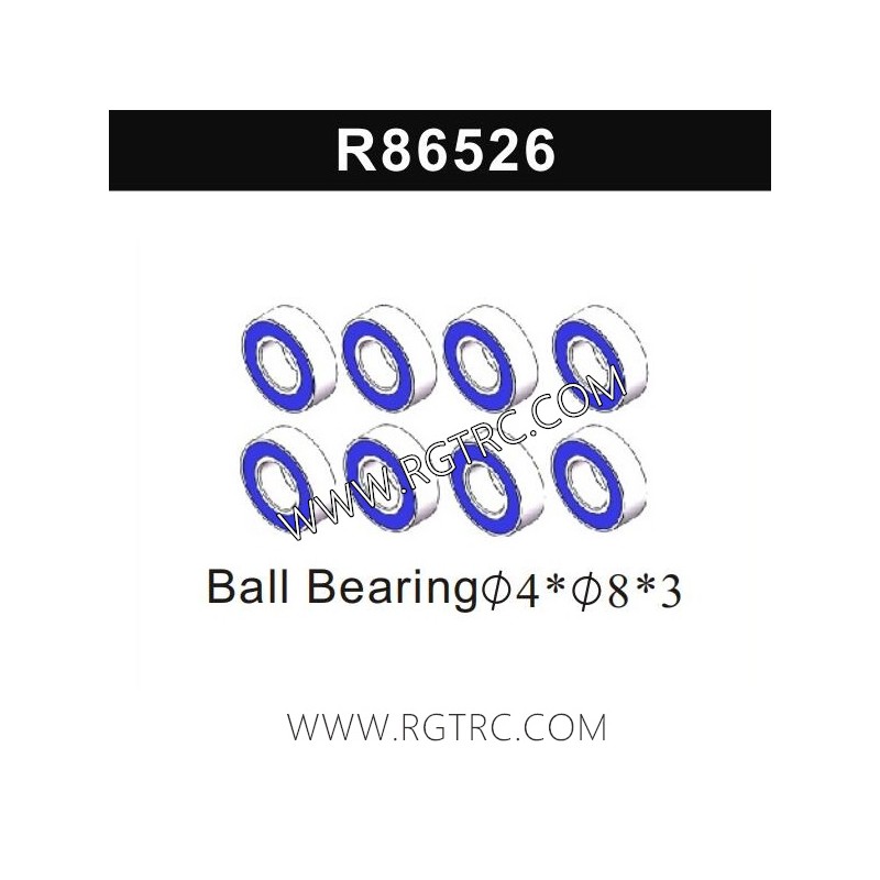 R86526 Ball Bearing 4X8X3 for RGT RC Crawler