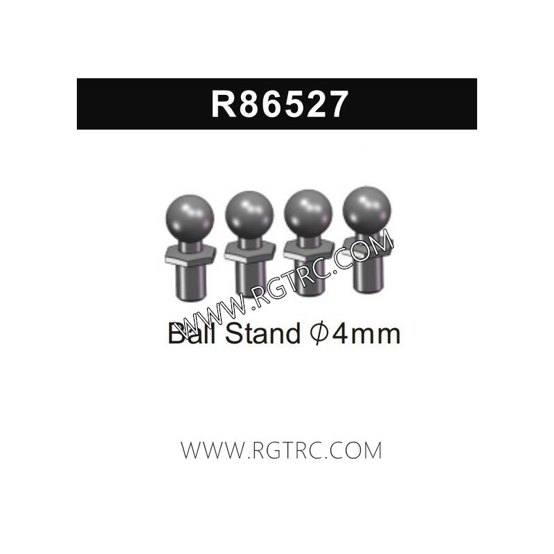 R86527 Ball Stand 4MM for RGT RC Crawler