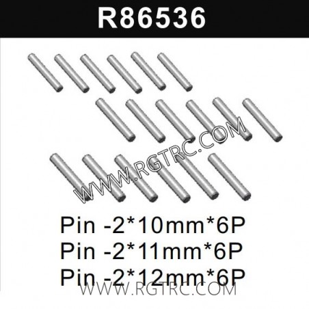 Pins for RGT RC Crawler