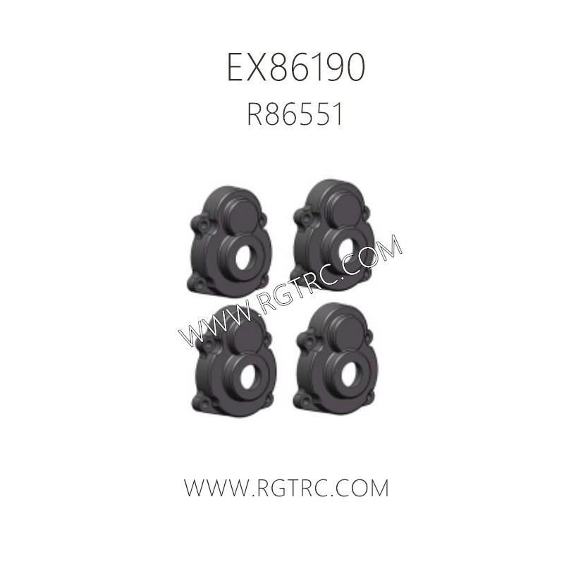 R86551 Transmission Housing Lid Parts For RGT EX86190