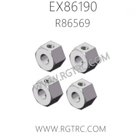 RGT EX86190 1/10 RC Car Parts R86569 Wheel Hex