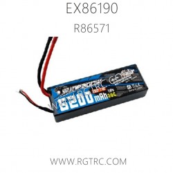 RGT EX86190 1/10 Parts R86571 Upgrade Crawler Battery 7.4V 6200MaH T-plug