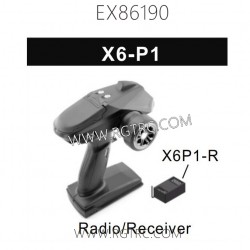 RGT EX86190 1/10 Parts X5-P1 Radio and Receiver