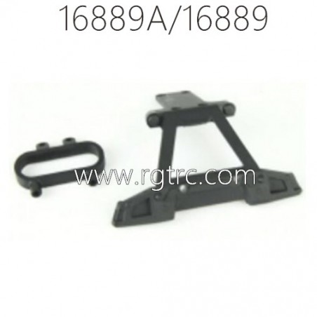 HBX 16889A PRO 1/16 RC Car Parts Rear Bumper Assembly M16005
