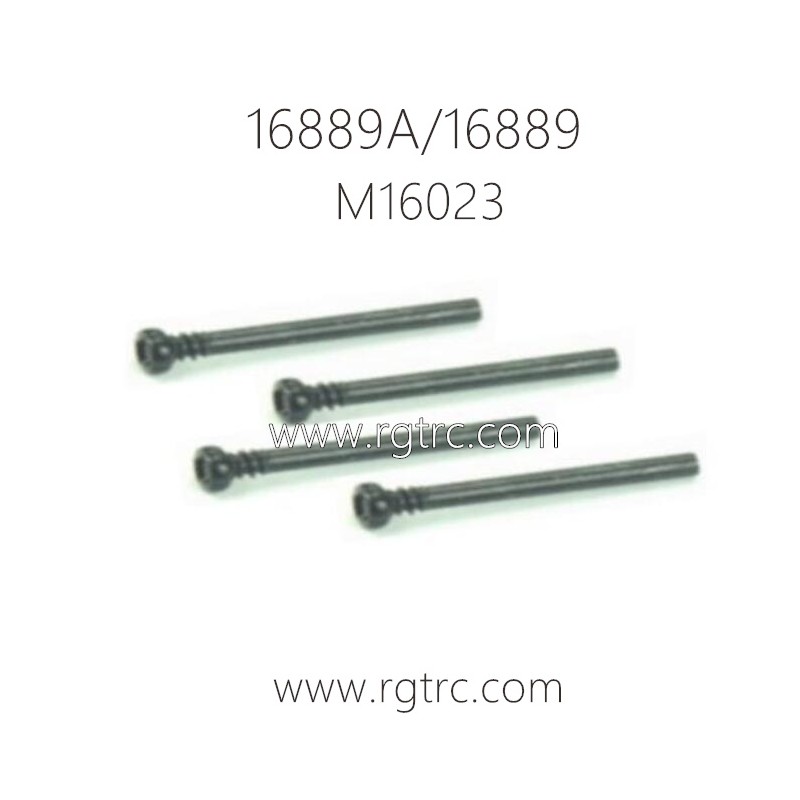 HBX 16889A 1/16 RC Car Parts Front Upper Suspension Hinge Bolts M16023