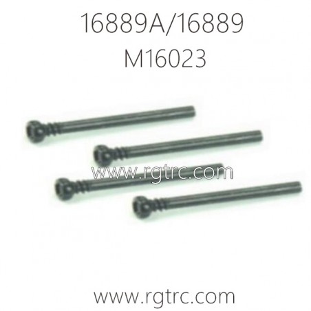 HBX 16889A 1/16 RC Car Parts Front Upper Suspension Hinge Bolts M16023