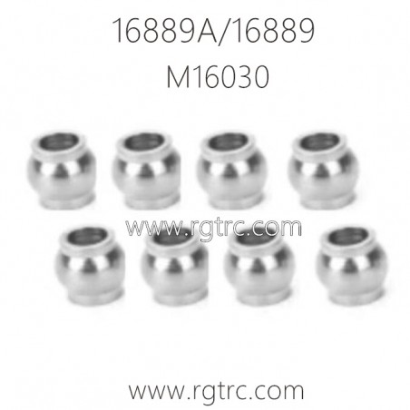 HBX 16889A 1/16 RC Car Parts Steering Pivot Balls M16030