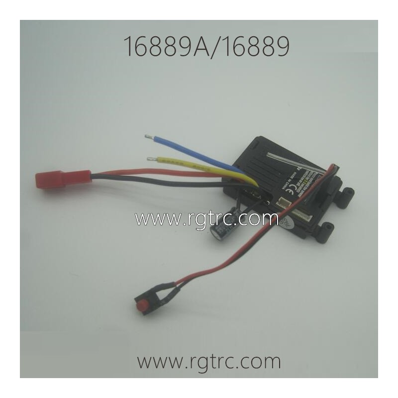 HBX 16889A 1/16 RC Car Parts Brushed ESC Receiver M16032 (For Version Version)