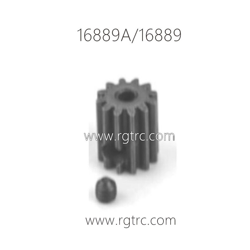 HBX 16889A 1/16 RC Car Parts 14T Motor Gear M16035