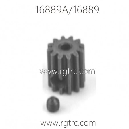 HBX 16889A 1/16 RC Car Parts 14T Motor Gear M16035