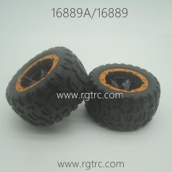 HBX 16889A PRO 1/16 Parts New Wheels Complete M16055