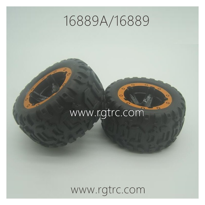 HBX 16889A PRO 1/16 Parts New Wheels Complete M16055
