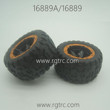 HBX 16889A PRO 1/16 Parts New Wheels Complete M16055