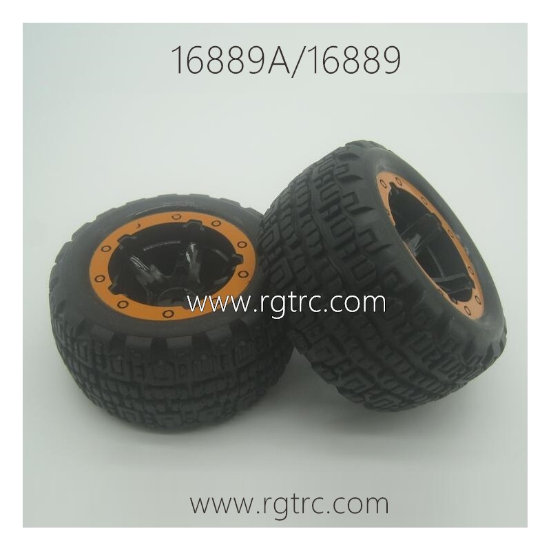 HBX 16889A PRO RC Car Parts Wheel Complete M16038