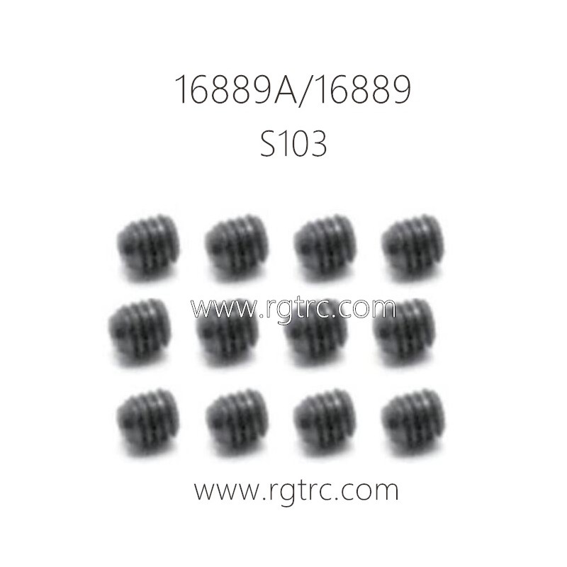 HBX 16889A PRO RC Car Parts Screw 2.5X2.5mm S103