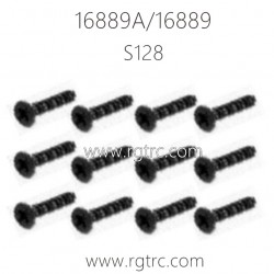 HBX 16889A PRO RC Car Parts Countersunk Self Tapping KBHO2.3X6mm S128
