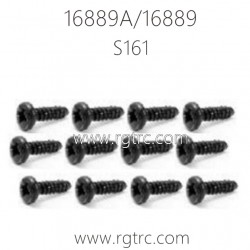 HBX 16889A PRO RC Car Parts Pan Head Self Tapping Screws S161