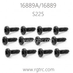 HBX 16889A PRO RC Car Parts Pan Head Self Tapping Screws S225