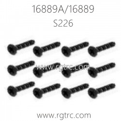HBX 16889A PRO Parts Countersunk Self Tapping S226